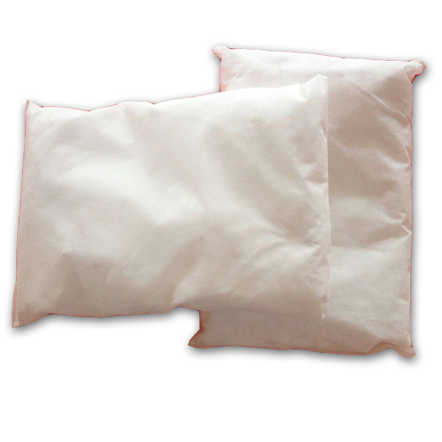 Economical oil leak oil absorbent pillow for Oil spill in warehouse area