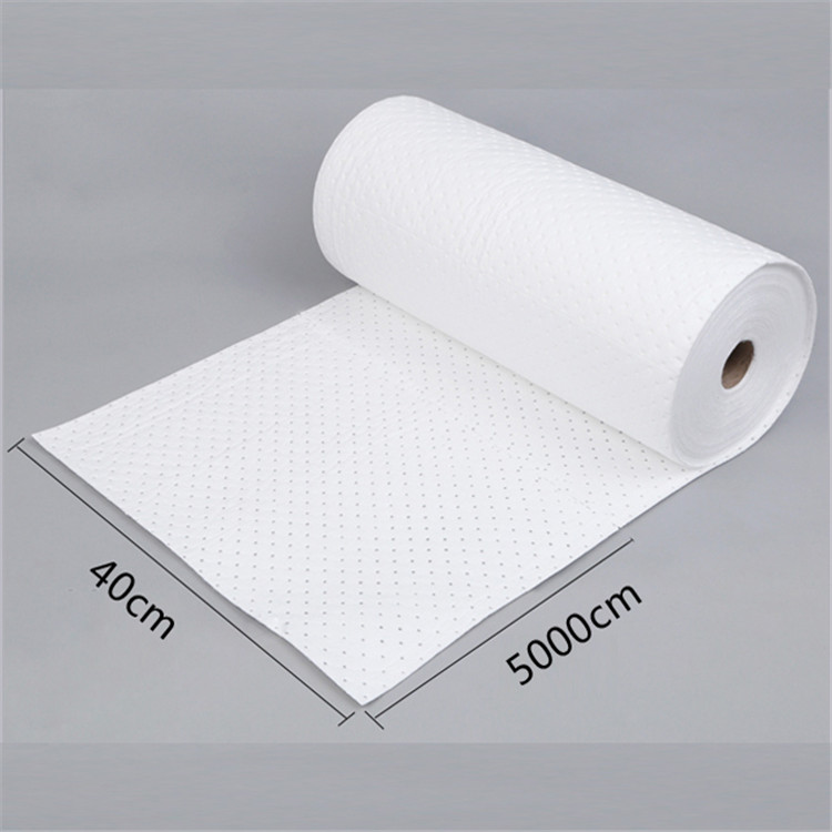80cm*50m*5mm Spill Oil Only Absorbent Roll